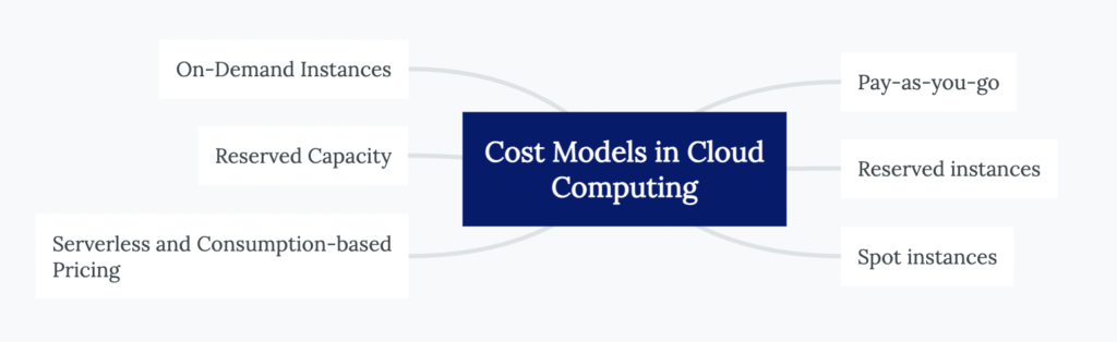 Different Cost Models in Cloud Computing