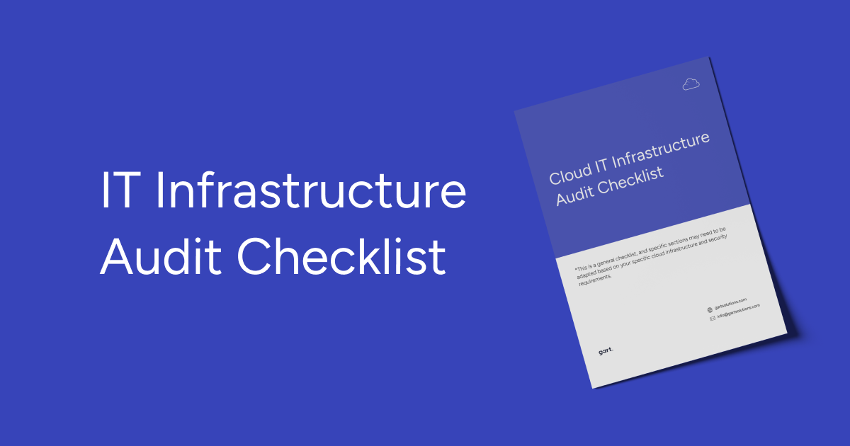 IT Infrastructure Audit Checklist