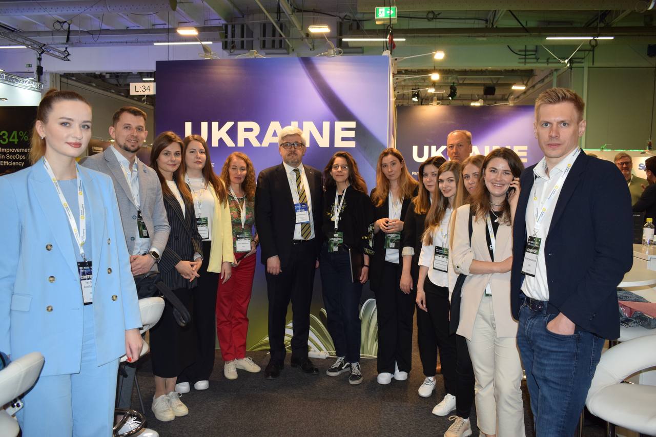 Ukrainian Booth at the Stockholm Tech Show 2024