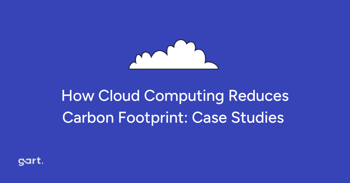 Carbon Footprint - Cloud Computing