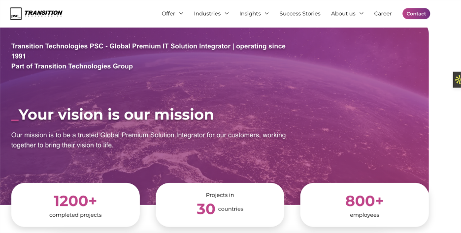 Transition Technologies PSC