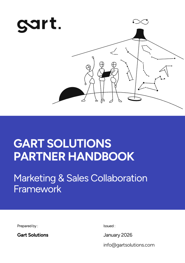 GART SOLUTIONS PARTNER HANDBOOK