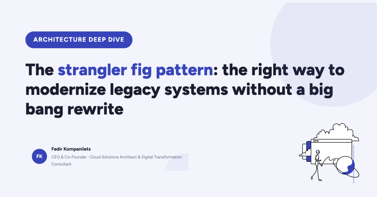 strangler fig pattern