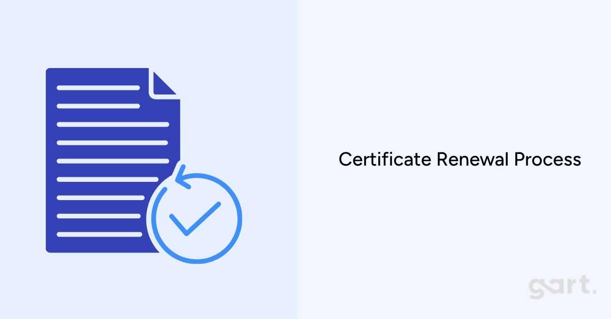 Certificate Renewal Process