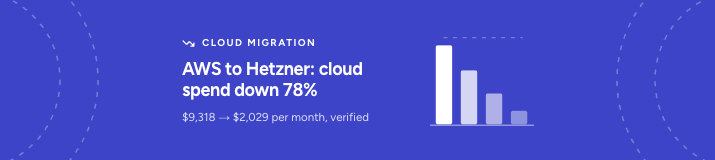 FluentU: cutting cloud infrastructure costs by up to 80% with an AWS-to-Hetzner migration
